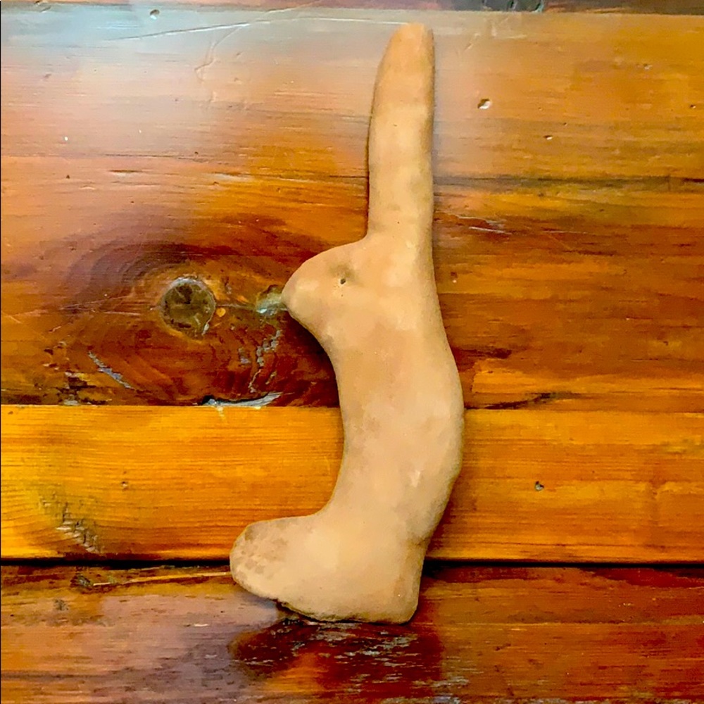 🥕 Handmade Primitive Brown Rabbit